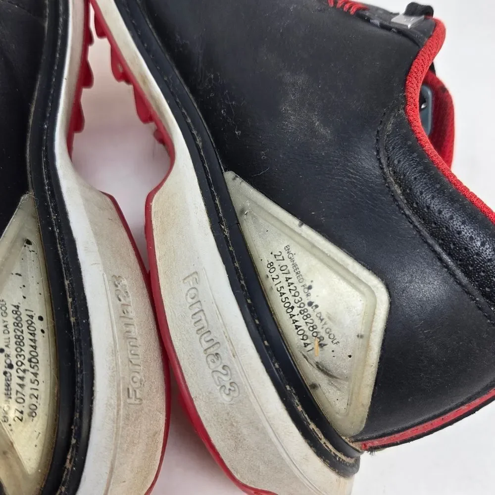 NIKE JORDAN ADG 5 Low Golf Shoes Black Red‎ Fq7874-001 Men's Size 7.5
